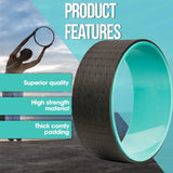 NNEOBA Comfortable Yoga Wheel & Durable Balance Accessory