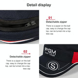 Unisex Sunscreen Golf Hat - Breathable & Multi-Functional Navy Blue-1915196619612098563