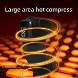NNETM 3-in-1 Heated Knee, Elbow, and Shoulder Massager – Wireless(Black)