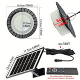 NNETM Solar Pendant Light with Motion Sensor