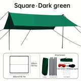 NNETM 9㎡ Outdoor Canopy Tent – Windproof Sunshade for 6–12 People, Camping & Beach Use