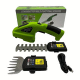 NNETM 2-in-1 Rechargeable Handheld Hedge Trimmer Shears