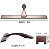 Stainless Steel Glass Squeegee – Multi-Purpose Shower, Window & Car Glass Cleaner with Durable Metal Handle