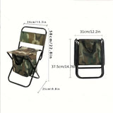 NNETM Portable Folding Camping Chair - Camouflage