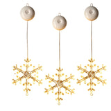 Christmas Window String Lights Battery-Powered with Suction Cups