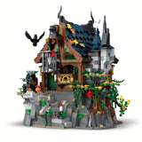 NNETM 1964pcs Enchanted Medieval Witch House - LED Light-Up