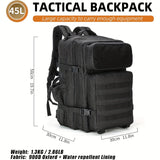 NNETM 45L Outdoor Sports Backpack