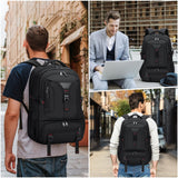 NNETM 50L Travel Laptop Backpack