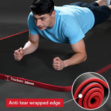 NNETM Non-Slip Black NBR Yoga Mat
