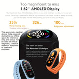 NNETM Smart Band Black - Fitness Tracker with Social Media Notifications