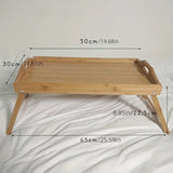 NNETM Step up your work-from-home setup with this Bamboo Laptop Desk