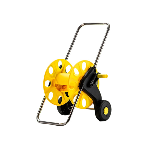 NNETM Wheeled Garden Hose Reel Cart Portable Stand