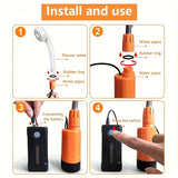 NNETM Portable Electric Shower with Battery
