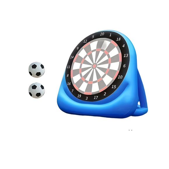 NNETM Inflatable Dart Board Game with 2 Soccer Balls