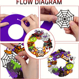 NNETM Halloween Wreath Handmade Kit (8pcs)