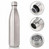 Stainless Steel Insulated Water Bottle with Hidden Compartment