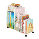 NNETM Mobile Storage Cart with Wheels for Desk Organization