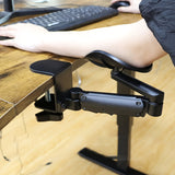NNETM Adjustable Desk Armrest Support Rotating Ergonomic Elbow Rest