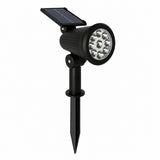 Solar 9LED Landscape Spotlight 235MM colored light