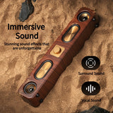 NNETM Wireless Dual Bass Speaker with Rechargeable Battery