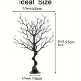 NNETM 30-Inch Plastic Manzanita Tree Centerpiece – Black Bare Tree