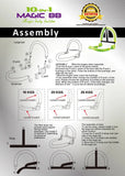 NNETM 1pc Sit Up Exercise Equipment - Apple Green Abdominal Exercise Machine