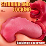 NNETM 4-in-1 Rabbit Vibrator – Tongue Licking for Women