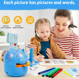 NNETM Interactive Drawing Robot for Kids with 100 Cards