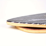 NNETM Wooden Balance Board Core Trainer for Home Fitness