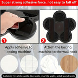 NNETM Wall-Mounted Electronic Boxing Training Pad with Dynamic Rhythms(Black)