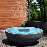 NNETM DIY Solar Fountain Pump for Outdoor Use