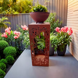 NNETM Iron Art Flower Vase Planter Large