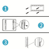 NNETM Ultra Slim-fix TV Wall Mount Bracket for 26"-75" LED LCD OLED TVs, Low Profile