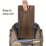 NNETM A folding yoga meditation bench supports deep inner peace