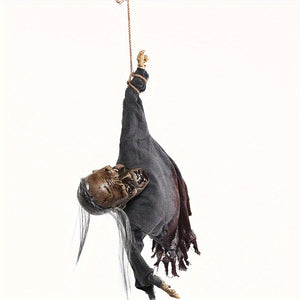 NNETM Halloween Hanging Skull Decoration LED with Sound