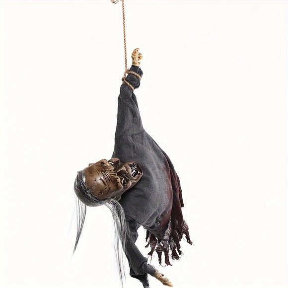 NNETM Halloween Hanging Skull Decoration LED with Sound