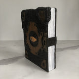 1pc Demon Eye Cursed Book Statue Halloween Home Decor Table Ornament Courtyard Lawn Garden Outdoor Sculpture