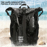 NNETM Waterproof PVC Backpack for Travel & Camping
