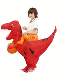 NNETM Dinosaur Halloween Costume with Pumpkin