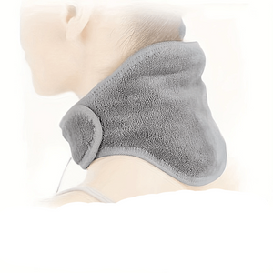 NNETM 1Pc Intelligent Heating Neck Massager - Soothing Vibration & Adjustable Heat(Grey)