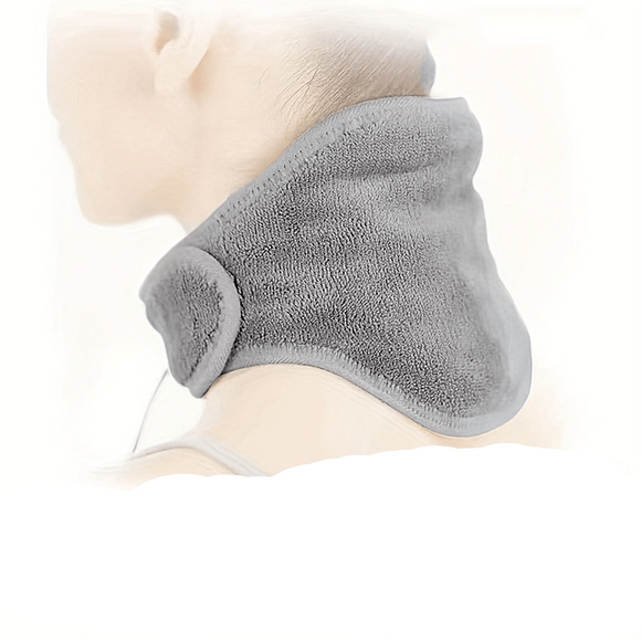 NNETM 1Pc Intelligent Heating Neck Massager - Soothing Vibration & Adjustable Heat(Grey)