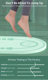 NNETM 1pc Indoor Thicken Non-slip Fitness Mat - Shock Absorption Mute Skipping Pad