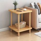 NNETM Nature-Inspired Wooden End Table