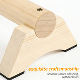 Solid Wood Balance Beam for Stability and Stretching Training