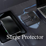 NNETM 10-in-1 Power Strip – 4 Outlets, 6 USB (USB-C), Surge Protection