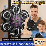 NNETM 6-Key Music Boxing Wall Target for Home Training