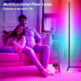 NNETM RGB Remote Control Wall Corner Ambient Light - 1.5m Height