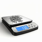 NNETM SF-801 Digital Postal Scale – 50KG/110LB Stainless Steel Shipping Scale