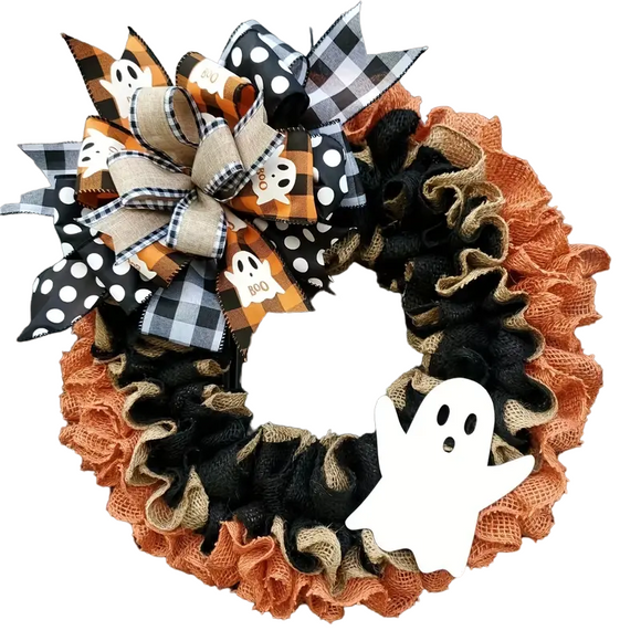 NNETM Spooky Specter Strand: Halloween Ribbon Garland