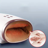 NNETM Heated Hand Massager - Soothing Heat Therapy (White)